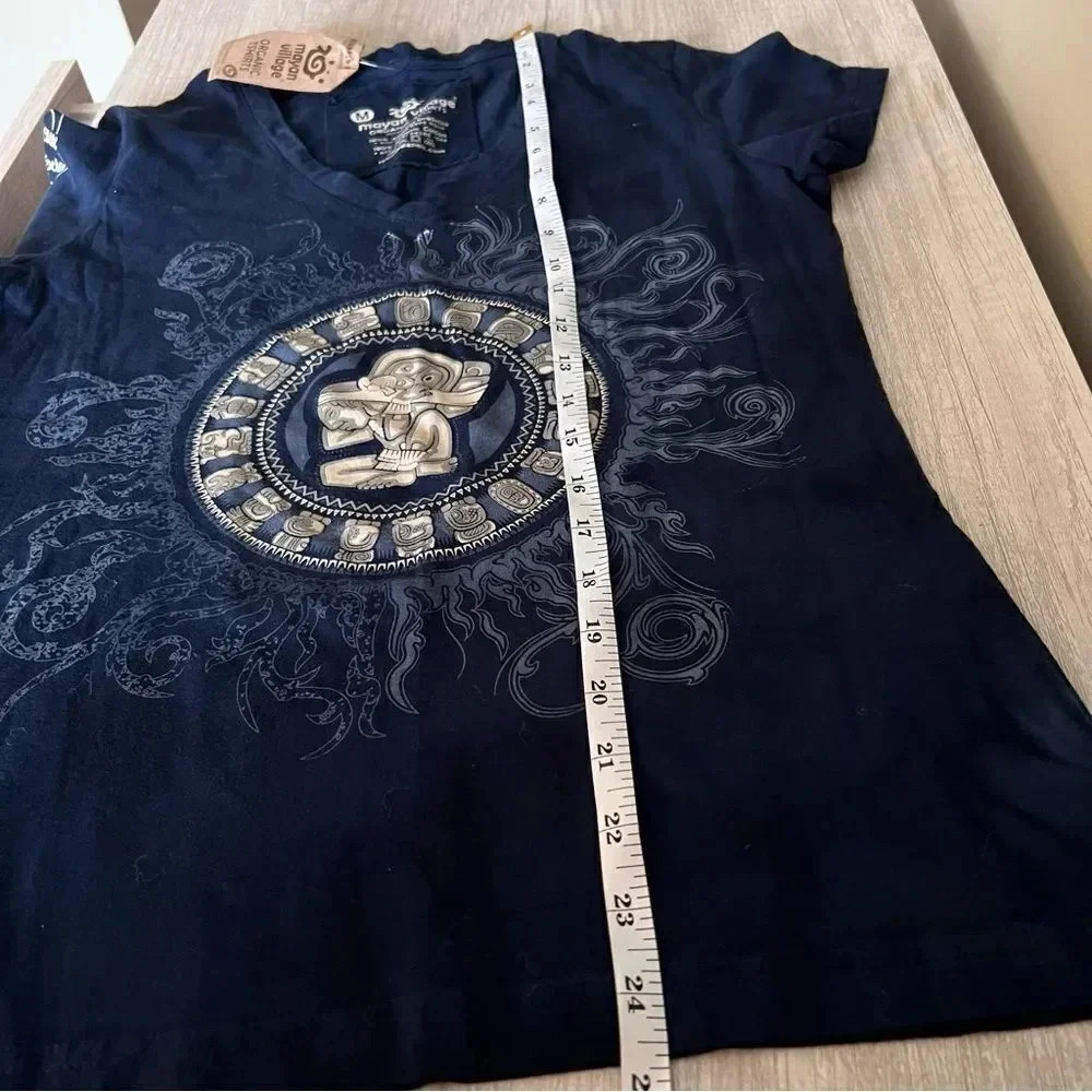 Mayan Village Short Sleeve Graphic T-Shirt - Picture 8 of 11